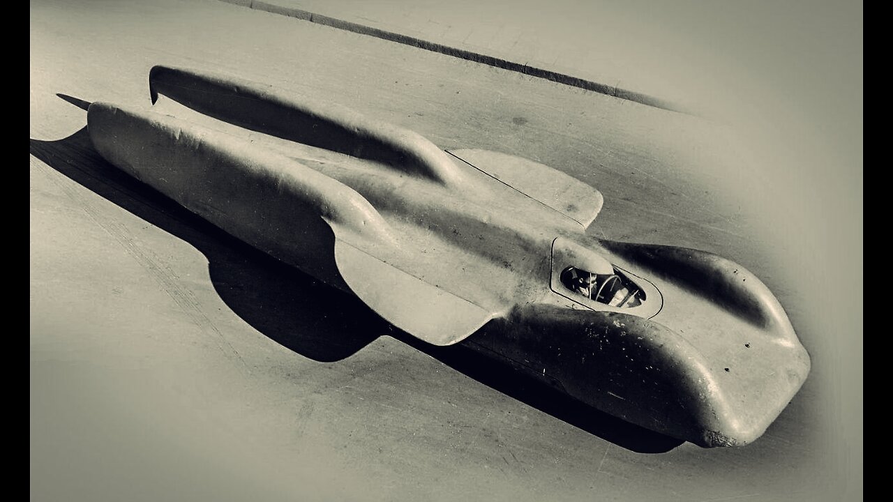 Mercedes T-80 during trials, 1939