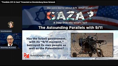 "Parallels: 9/11 & Gaza" Presented on Brandenburg News Network