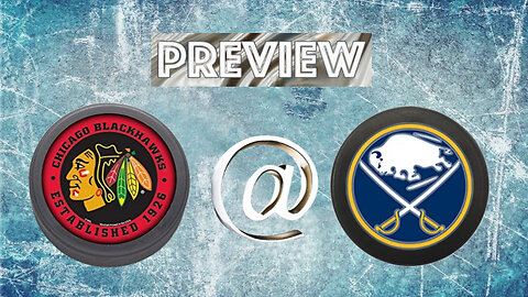 Chicago Blackhawks @ Buffalo Sabres preview. December 27, 2024. Let's win 2 in a row tonight at home