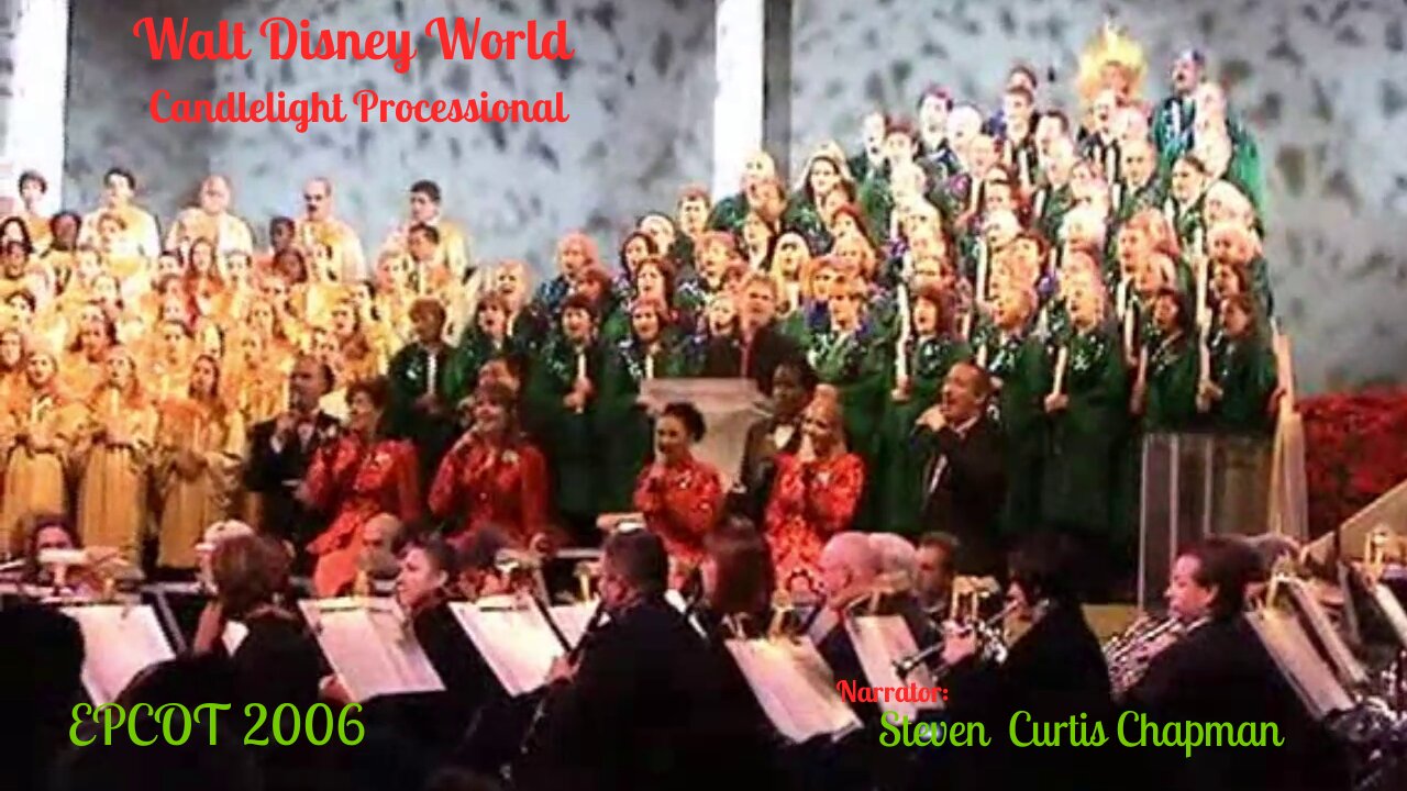 Epcot Candlelight Processional at Walt Disney World, 2006