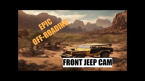 Chasing the Lost Gold Bell Mine: A&G Adventures' Front Jeep Cams