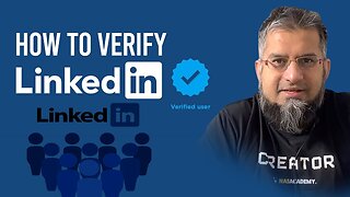 Verify Your LinkedIn | لنکڈ ان ویری فائی کریں | Zeeshan Usmani