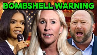 Candace Owens Drops BOMBSHELL - Alex Jones' Dire Trump Warning!