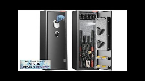 VEVOR 5 Rifles Gun Safe Rifle Safe with Fingerprint Lock Quick Access Review