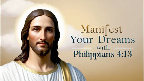 Discover the HIDDEN KEYS to Manifest Your Dreams with Philippians 4:13