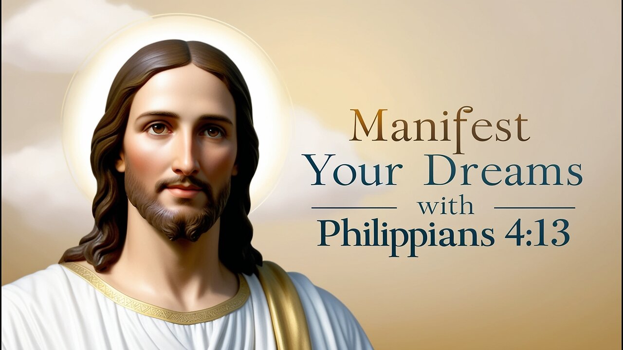 Discover the HIDDEN KEYS to Manifest Your Dreams with Philippians 4:13