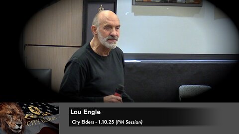 Lou Engle at City Elders - 1.10.25 (Evening Session)