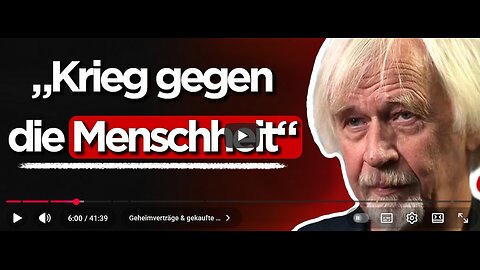 Bevölkerungsreduktion? (Ein Krieg gegen die Menschheit) 21.12.2025 Sören Schumann