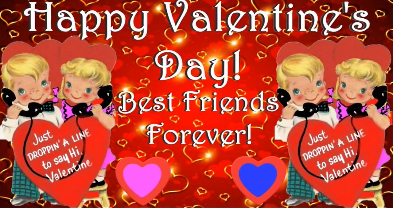 Carol Parks - Forever Young - Happy Valentine's Day - Video card - From Happy Birthday 3D