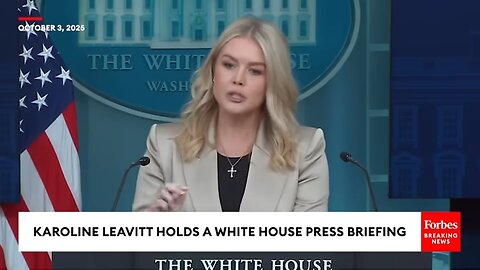 Leavitt To Reporter: 'Are You Denying That Medicaid $$ Has Never Gone To Illegal Aliens In The US' 