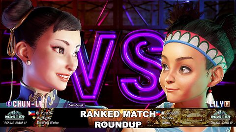 Kuya Kalbo SF6 Ranked Match Roundup. Chun Li Master Rank [Hori Fight Stick]