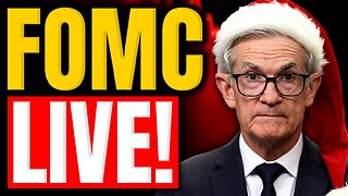 LIVE! Powell Speech & FOMC Fed Rate Decision