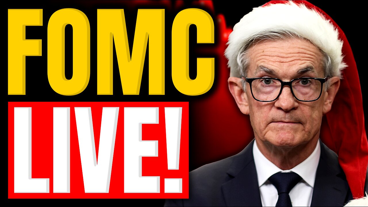 LIVE! Powell Speech & FOMC Fed Rate Decision