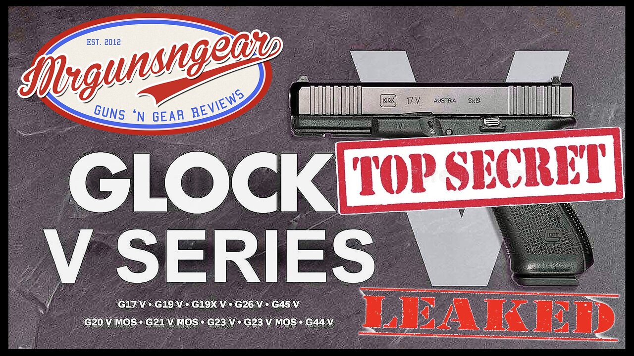 Breaking: New Glock V Series Images Have Leaked!