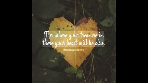 DAILY BIBLE VERSE. MATTHEW 6:21. 12/2/25.