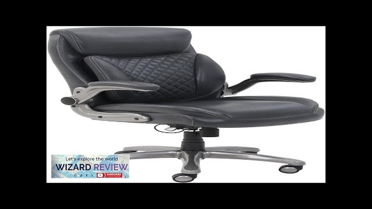 Amazon Basics Ergonomic Executive Office Desk Chair with Flip-up ...