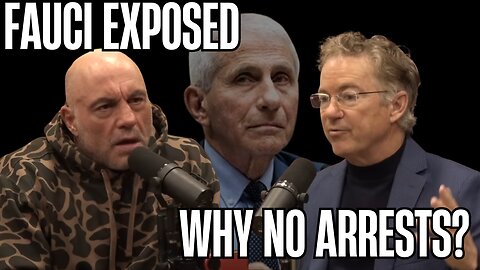 Rand Paul Drops BOMBSHELL on Joe Rogan: Fauci Referrals IGNORED by DOJ