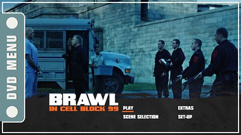 Brawl in Cell Block 99 - DVD Menu