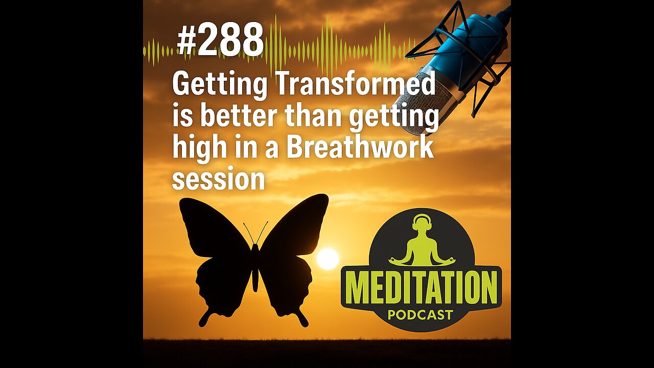 #288 Getting Transformed is better than getting high in a Breathwork session - Emily Atlantis Wolf