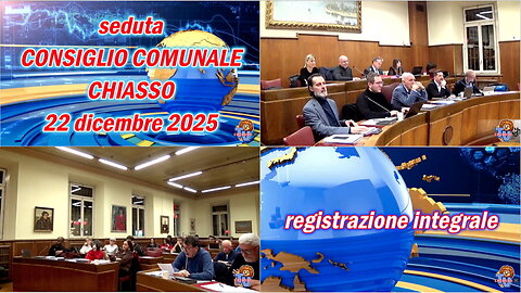Seduta Consiglio Comunale di Chiasso del 22 dicembre 2025