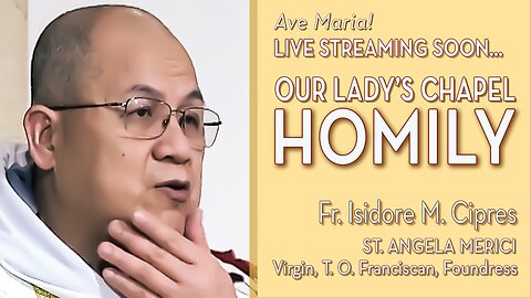 St. Angela Merici, Virgin, Third Order Franciscan, Foundress - January 27, 2025 - HOMILY