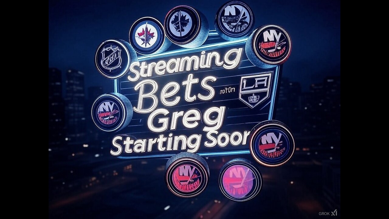 Streaming Bets With Greg - NHL and NCAA Basketball