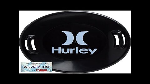 Hurley Winter Disc Sled Heavy Duty Sledding Disc Handles Cold Review