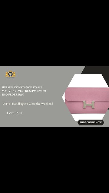 HERMES CONSTANCE SHW EPSOM SHOULDER BAG