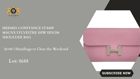 HERMES CONSTANCE SHW EPSOM SHOULDER BAG