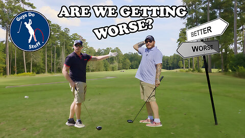 Guys Do Stuff at Stonebridge Golf Club, A feeble attempt at breaking 100.