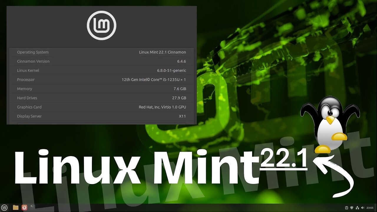 OS - Linux Mint 22.1