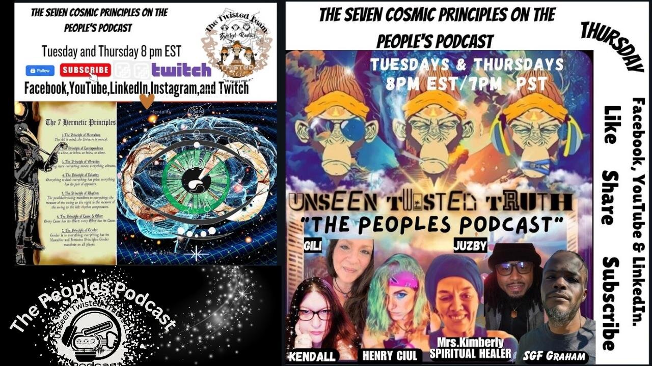 The Seven Cosmic Principles 🌌 on The People's Podcast