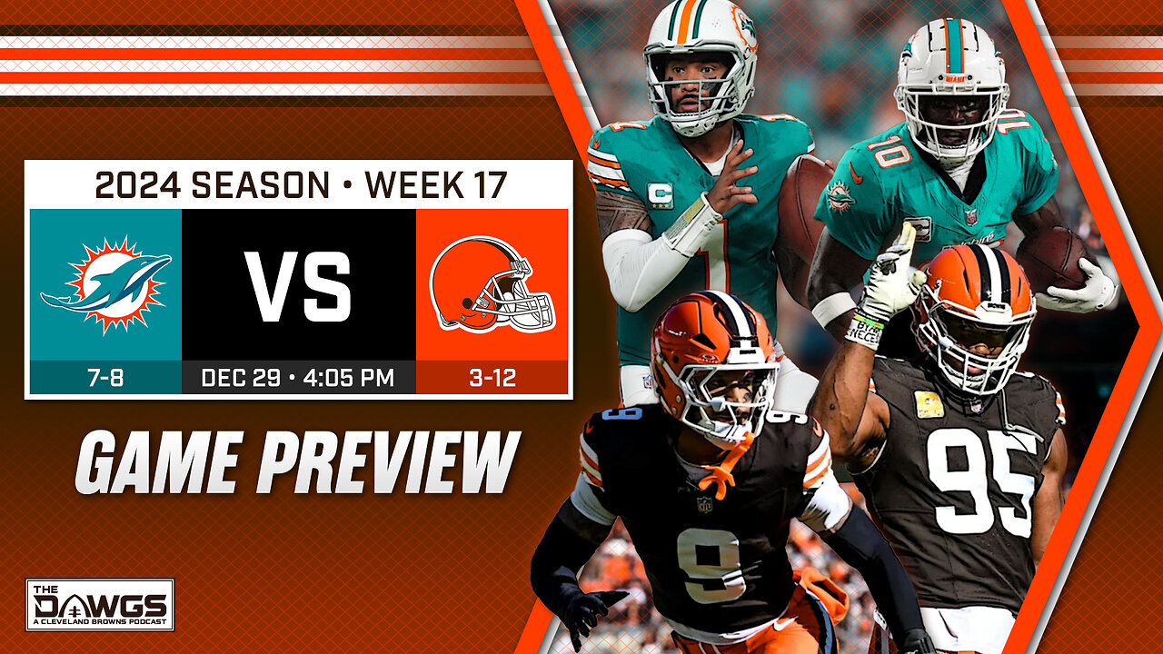 Browns vs Dolphins: Game Preview - Do the Browns Have Any Pride Left to Show?