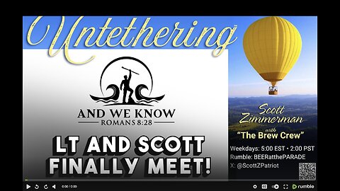 An Interview so good we had to share it! Lt from And We Know interviewed by Scott Zimmerman from Beer at the Parade!