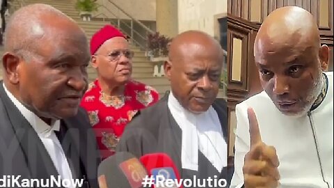 BREAKING: Nnamdi Kanu Sacks Lawyers, Enters Self-Defence as Legal Dragon – Courtroom Shaken