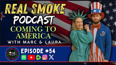 Episode 54: Coming to America | From New Zealand to real smoke mark & Laura talk travel and friends.