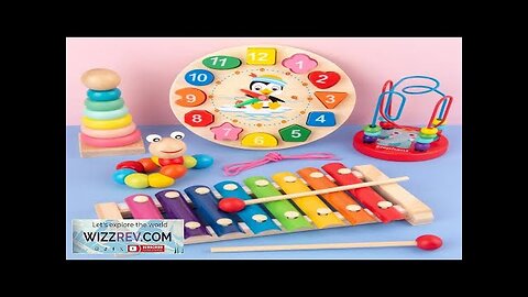 Montessori Baby Toys Kids 3D Wooden Puzzles Early Learning Baby Games Toys Review