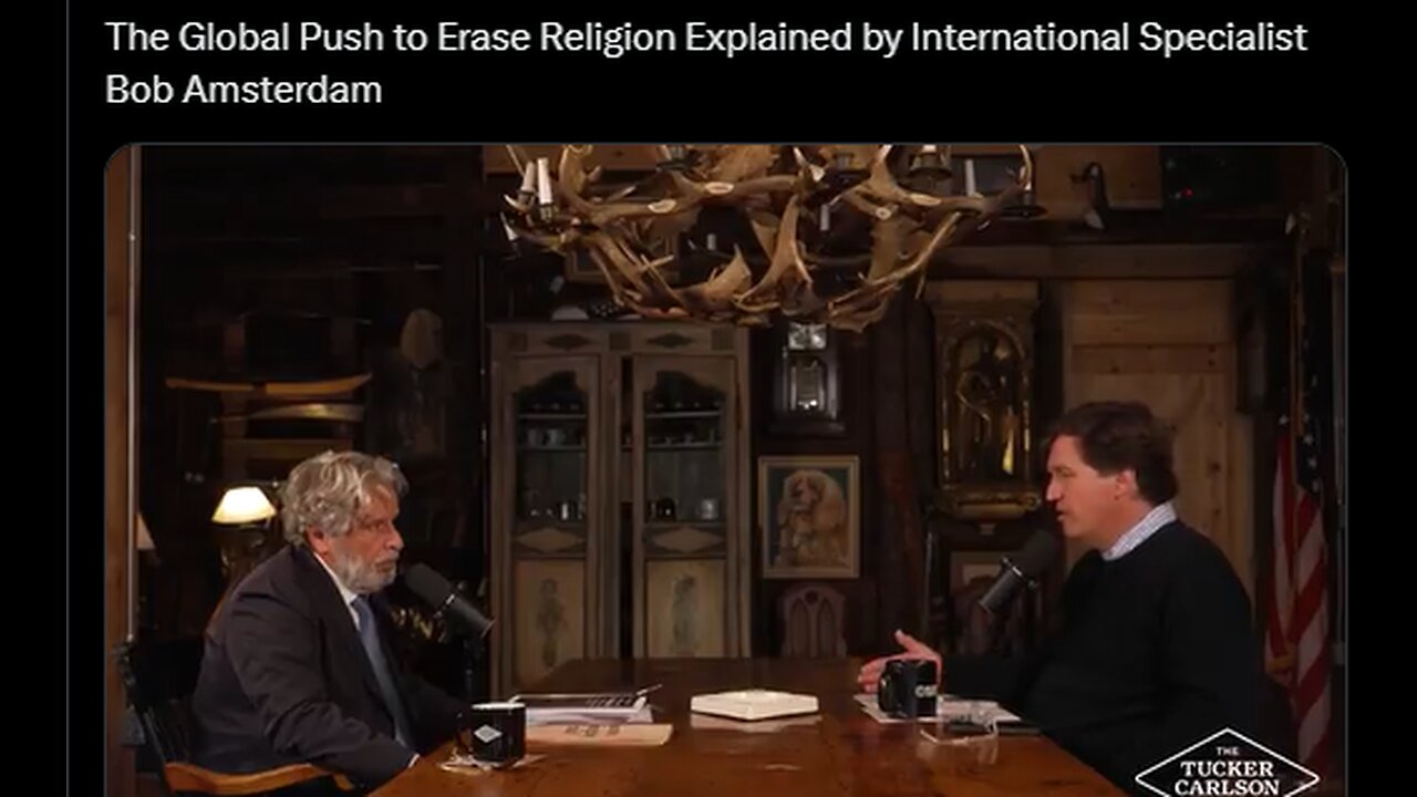 The Global Push to Erase Religion Explained by International Specialist Bob Amsterdam