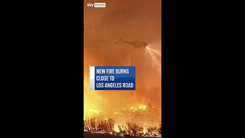 New fire gets close to LA