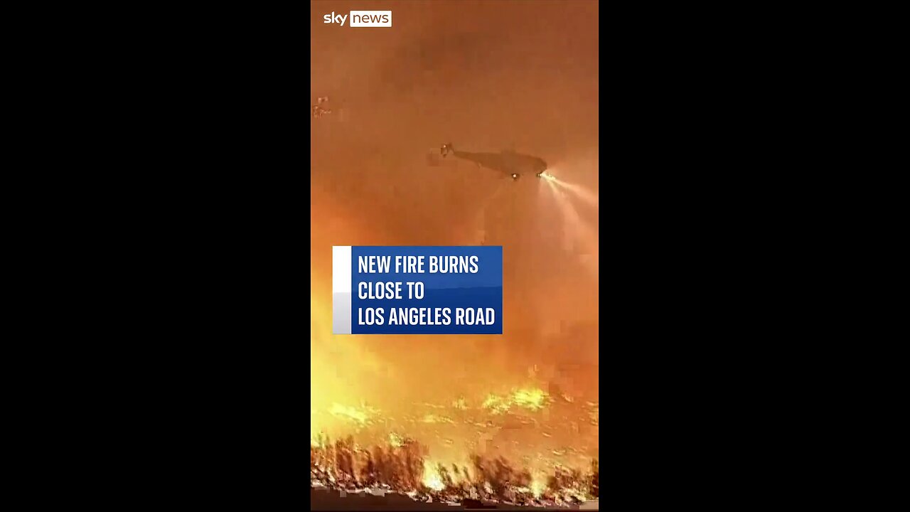 New fire gets close to LA