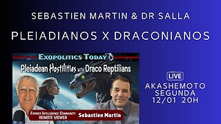 Sebastien Martin e Dr Michael Salla
