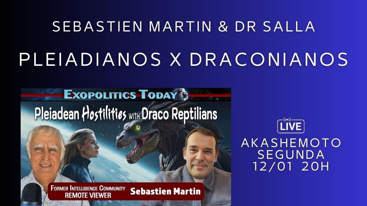 Sebastien Martin e Dr Michael Salla