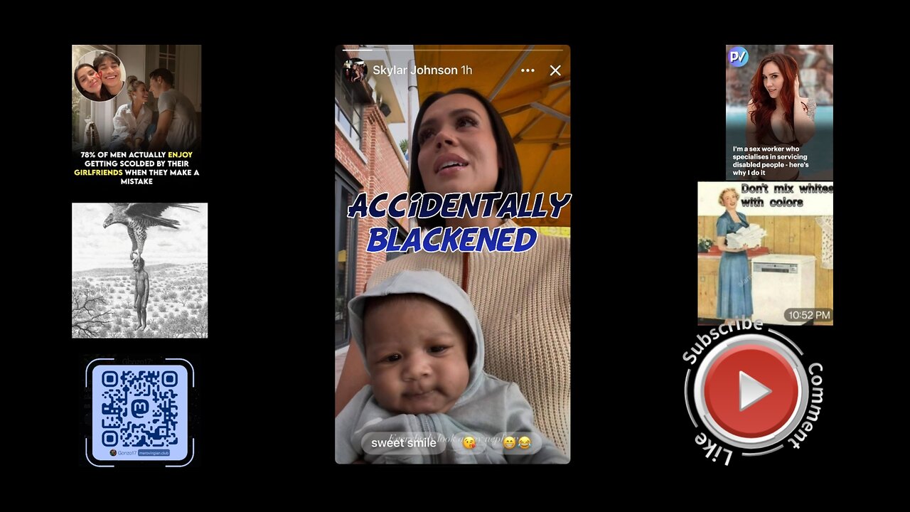 Accidentally blackened