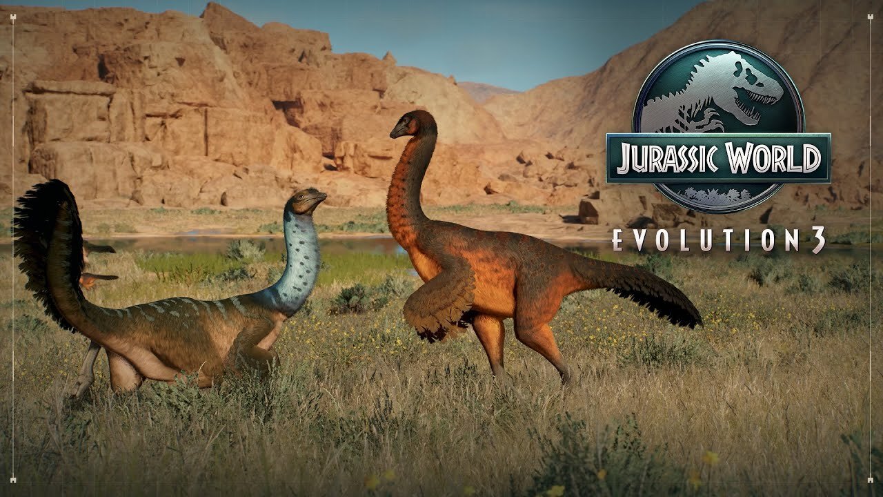 Jurassic World Evolution 3 - Official Ornithomimus Dinosaur Showcase Trailer