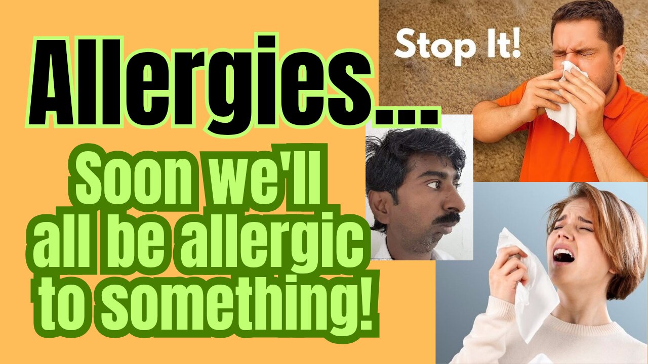 Did the caveman have allergies? No peanuts for them?