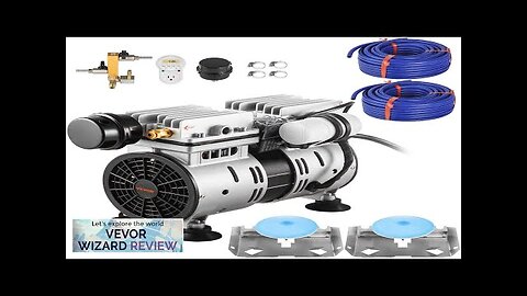 VEVOR Pond Aerator 550W Power 5.2CFM for Up to 3 Acre 50' Review