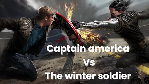 Captain America vs The Winter Soldier - Highway Fight Scene