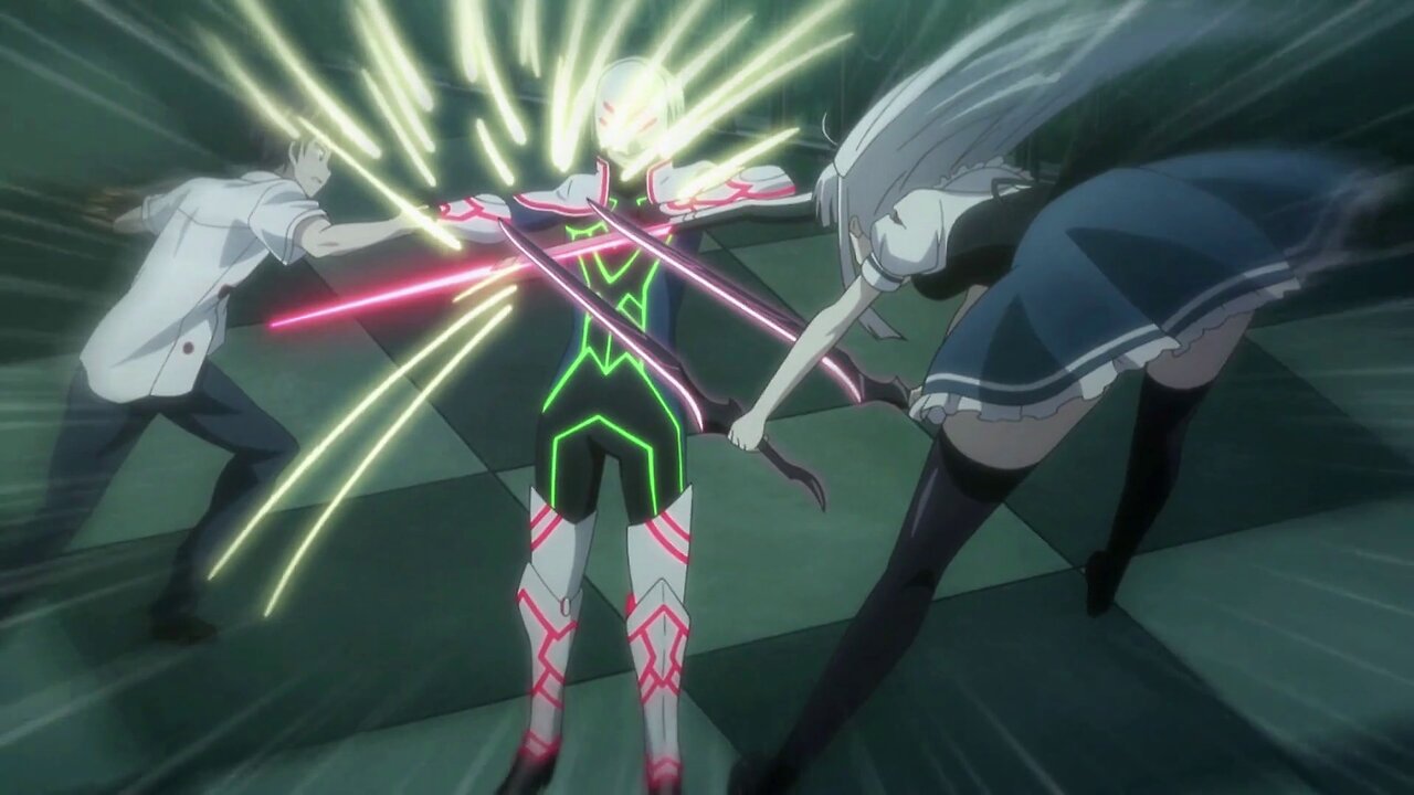 Absolute Duo - Tooru and Julie vs Kevin (round 2)