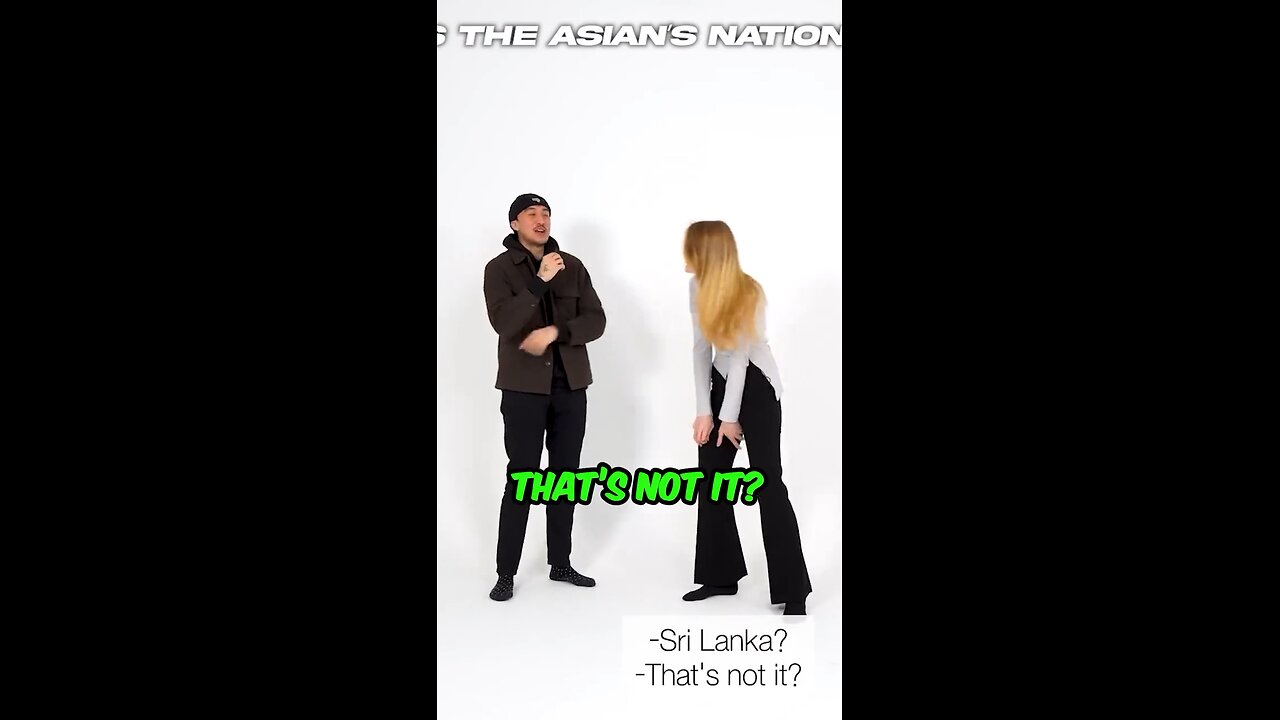 Can you guess where he's from