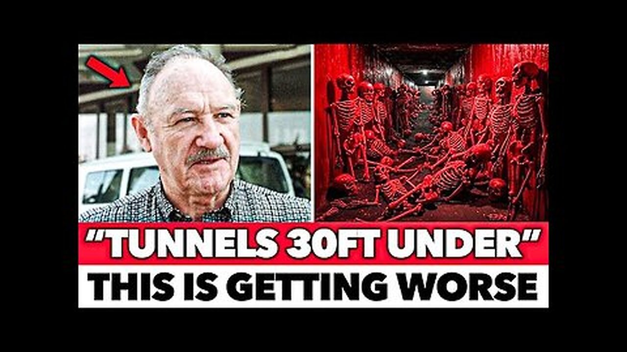 1 MINUTE AGO- Police Share IMAGES of Tunnels Below Gene Hackman's Mansion...